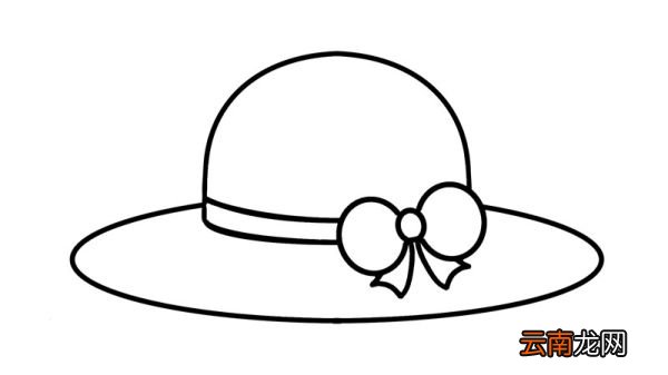 太阳帽简笔画 太阳帽怎么画