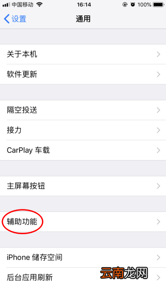 苹果圆圈在哪里设置