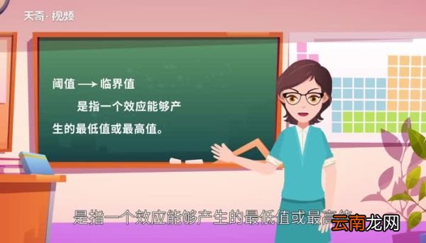 阈值的意思 阈值的意思是什么