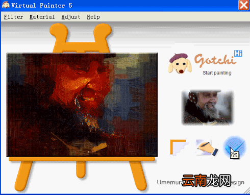 Painter制作出哥特式油画详细步骤