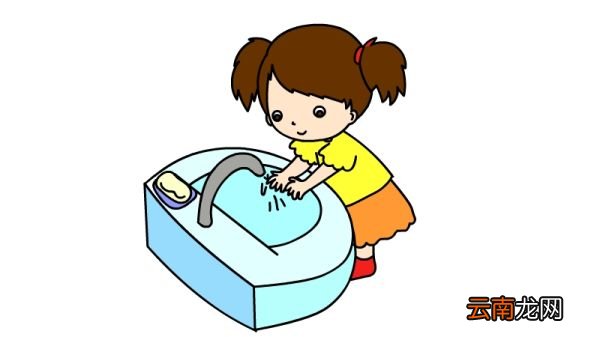 洗手简笔画 洗手怎么画
