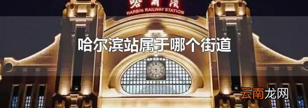 哈尔滨站属于哪个街道