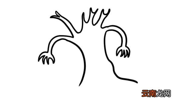 鬼树简笔画