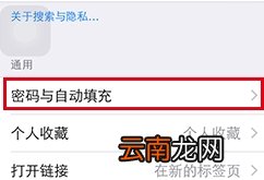 苹果手机存的密码在哪里可以找到