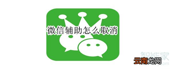 微信辅助怎么取消