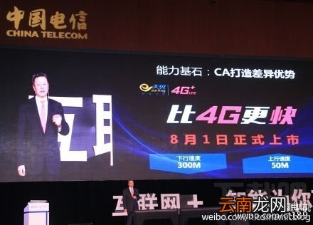 CA 中国电信天翼4G+是什么意思
