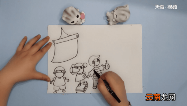 中学生疫情手抄报 中学生疫情手抄画报