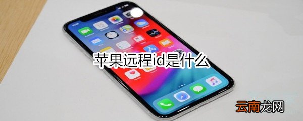 苹果远程id是什么