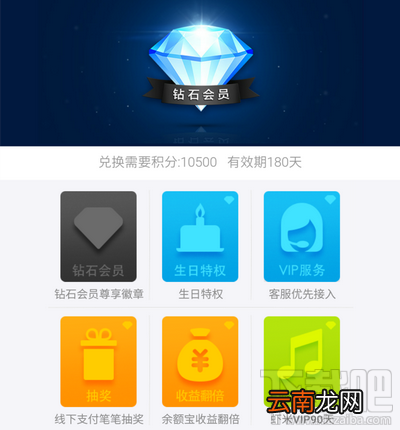 含黄金/铂金/钻石会员 支付宝会员等级/特权一览