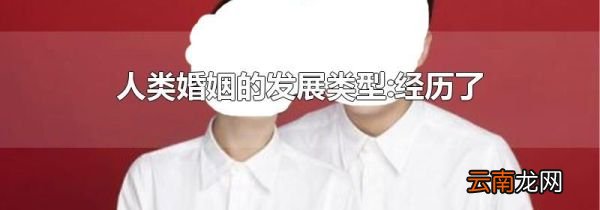 人类婚姻的发展类型:经历了
