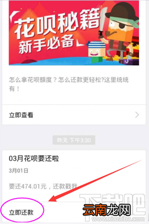 蚂蚁花呗怎么用手机还款 支付宝花呗手机还款