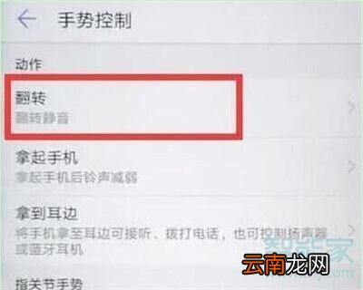 荣耀20s翻转静音怎么设置