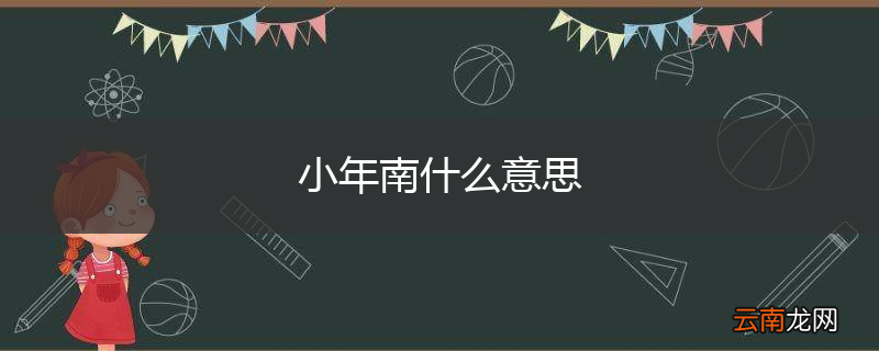 小年南什么意思