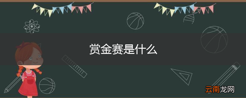 赏金赛是什么