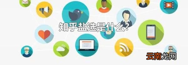 知乎盐选是什么?