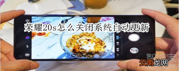 荣耀20s怎么关闭系统自动更新