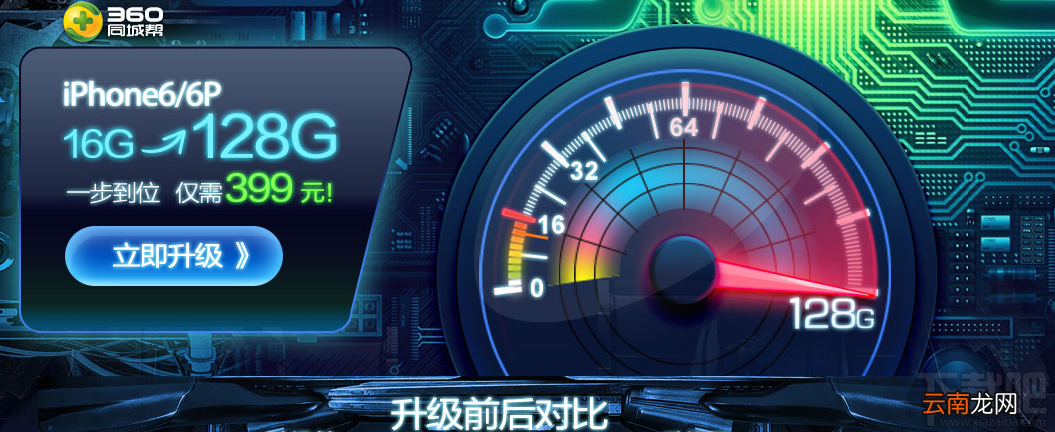 360同城帮推16G版iphone6/6plus升128G服务攻略网址