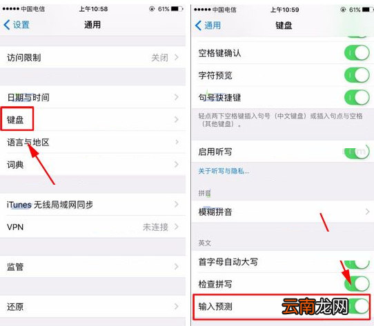 iPhone8 Plus取消使用输入预测功能的操作步骤
