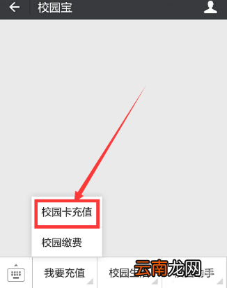 微信APP中充值校园一卡通的详细图文教程