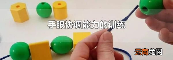 手眼协调能力的训练