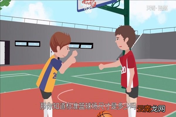 标准篮球场尺寸