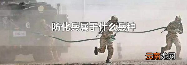 防化兵属于什么兵种