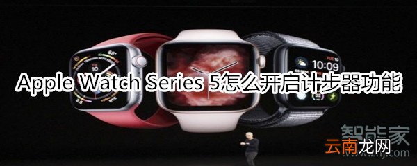 Apple Watch Series 5怎么开启计步器功能