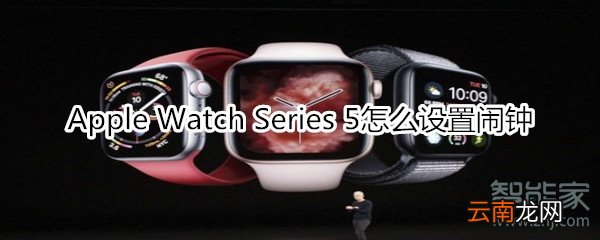 Apple Watch Series 5怎么设置闹钟