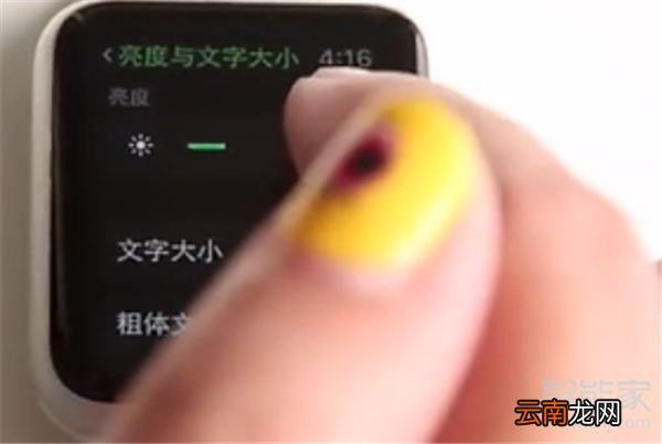 Apple Watch Series 5怎么调节屏幕亮度