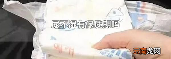 尿不湿有保质期吗