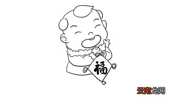 过年的简笔画图片大全 过年的简笔画图片