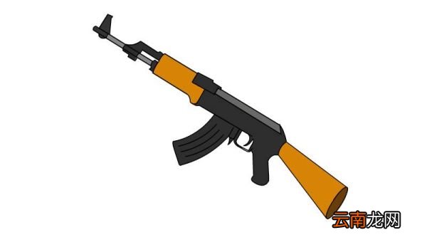 ak47简笔画怎么画