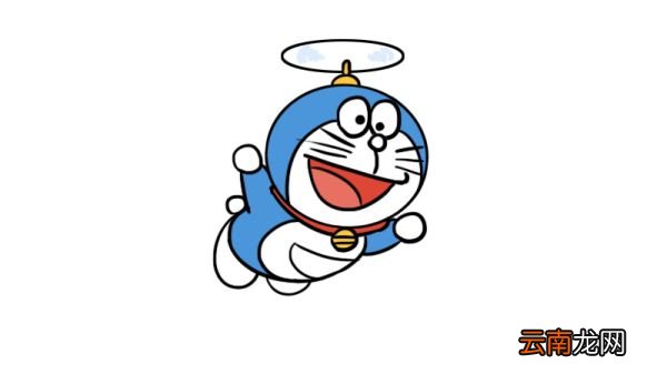 叮当猫简笔画
