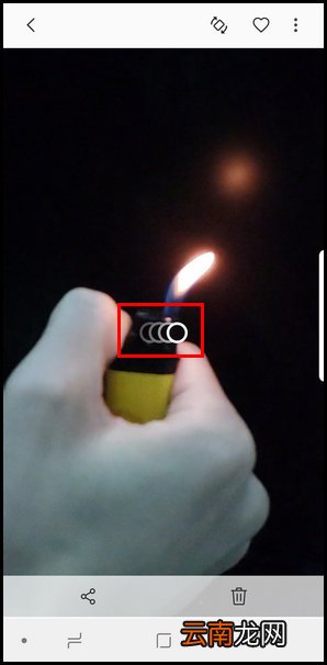 三星S9裁剪凝时拍摄的具体方法