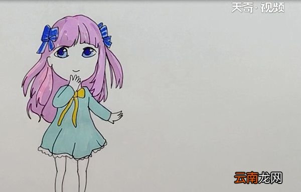 奇迹暖暖简笔画