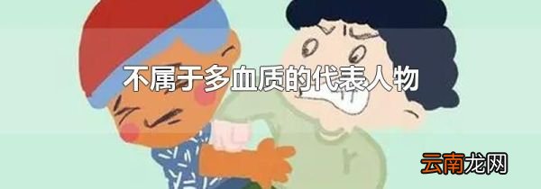 不属于多血质的代表人物
