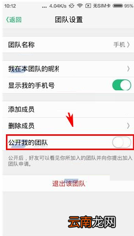 来电Lightalk公开团队的图文操作