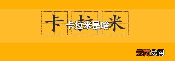 卡拉米是啥