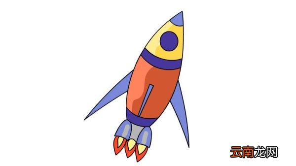 火箭简笔画 火箭简笔画怎么画