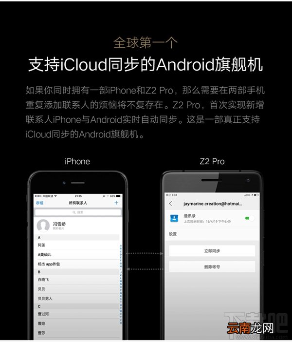联想ZUK Z2 Pro能和iCloud同步是怎么回事？
