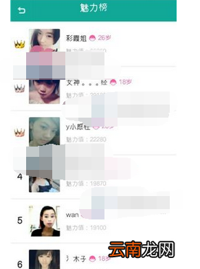 求搭理APP查看魅力榜的基础操作