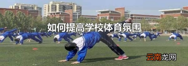 如何提高学校体育氛围