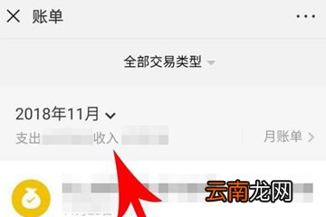 微信中查询总年账单具体操作流程