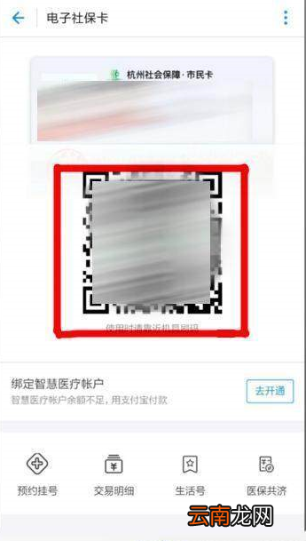 支付宝APP使用电子社保卡的详细操作