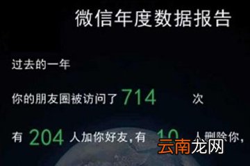 微信中查看年度数据报告具体操作流程