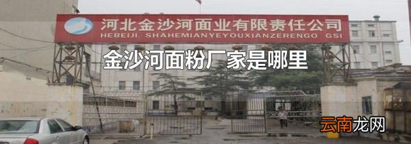 金沙河面粉厂家是哪里