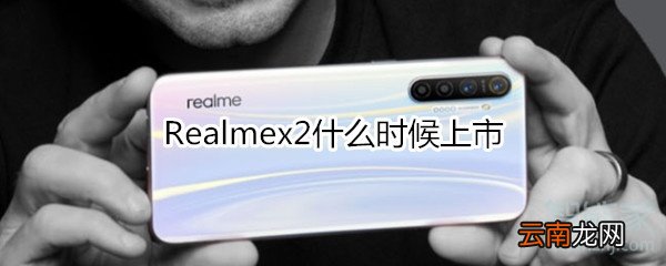 Realmex2什么时候上市