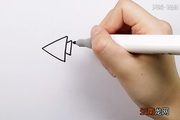 三角形动物简笔画