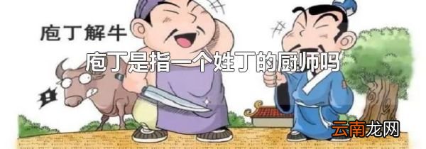 庖丁是指一个姓丁的厨师吗