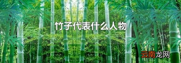 竹子代表什么人物